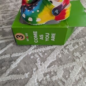 Crocs Kids' Rainbow Clog
